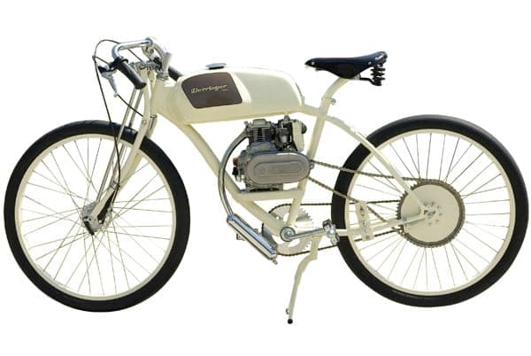 A Derringer bespoke motorbike detail